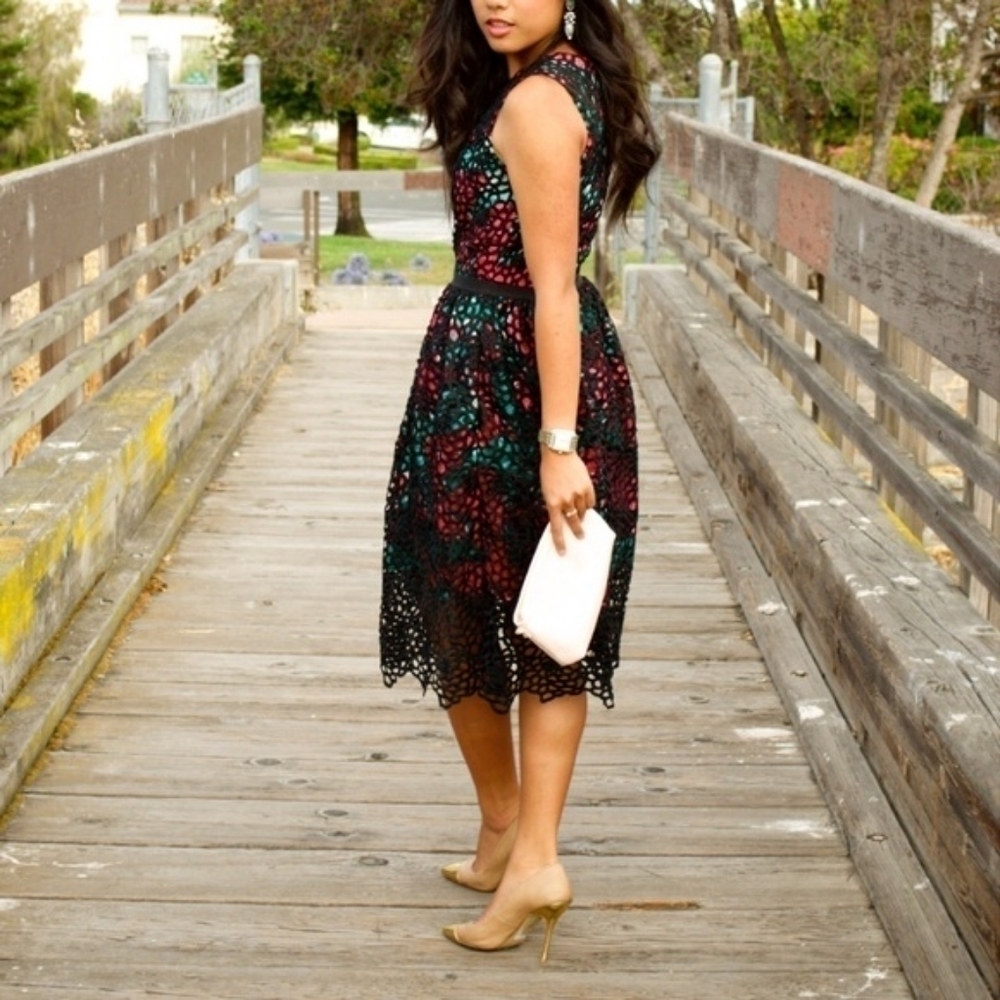***💘 RARE! ANTHROPOLOGIE Wolven Terrace Lace Dress***